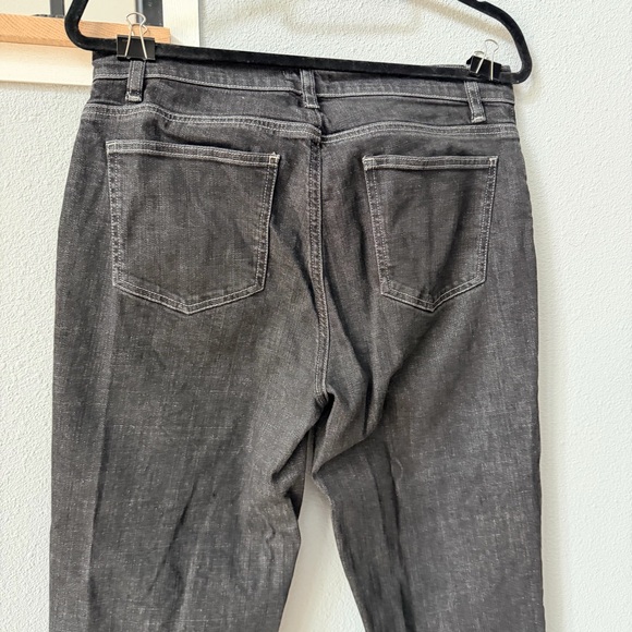 Eileen Fisher Black Ankle Jeans - Picture 8 of 12